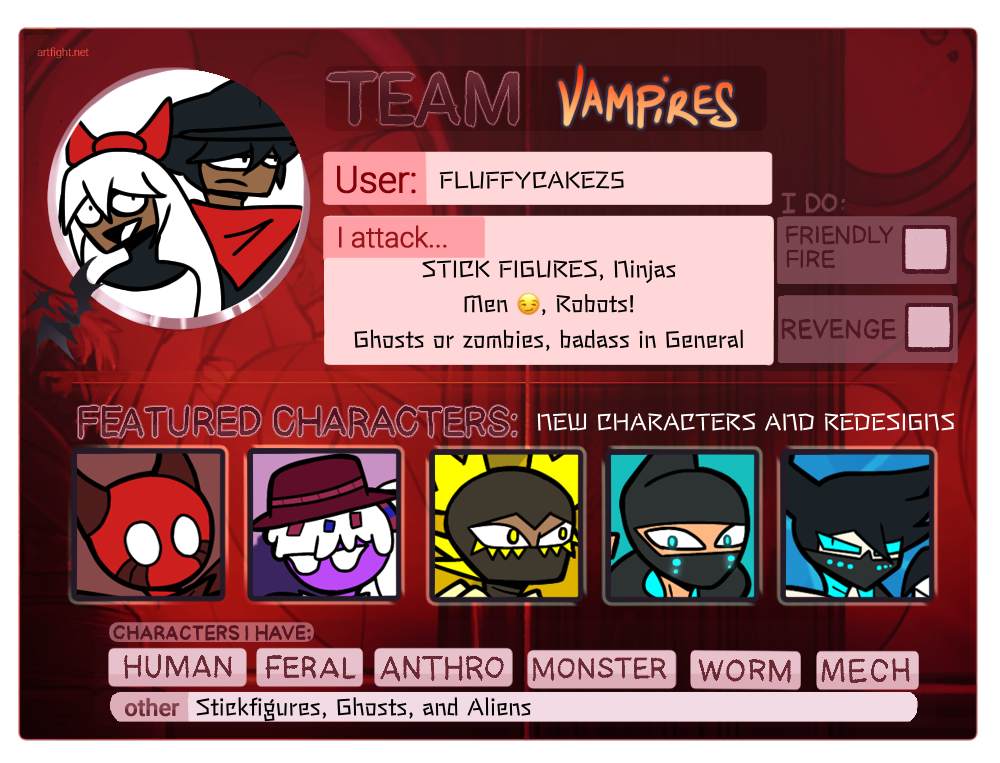 JOINING TEAM VAMPIRES by Fluffycakez5 on DeviantArt