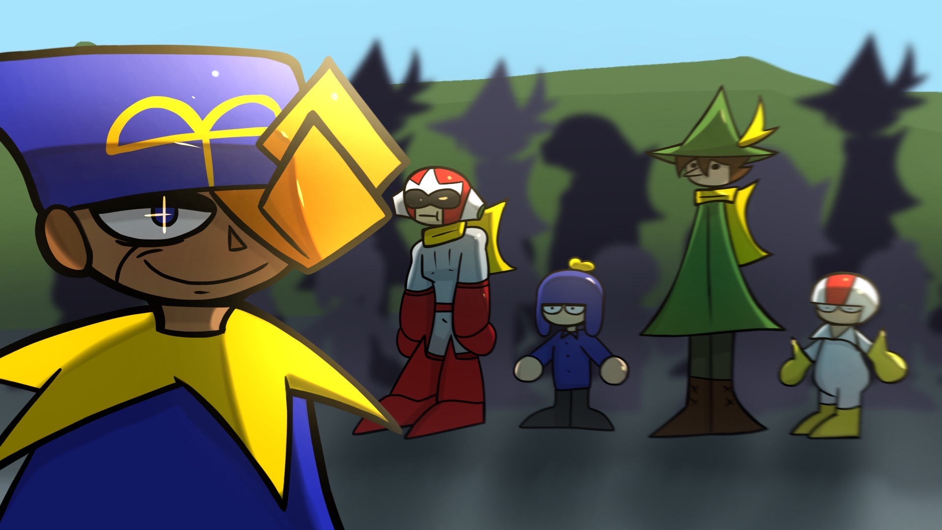 Geno starts a silly hat contest by Fluffycakez5 on DeviantArt