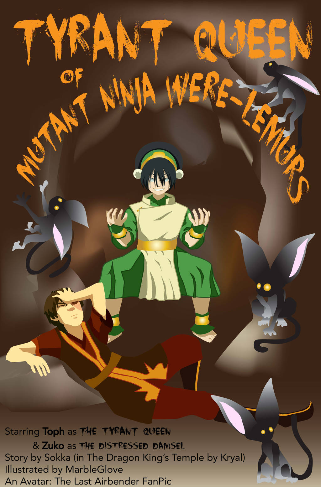 Toph Tyrant Queen Movie Poster by marbleglove