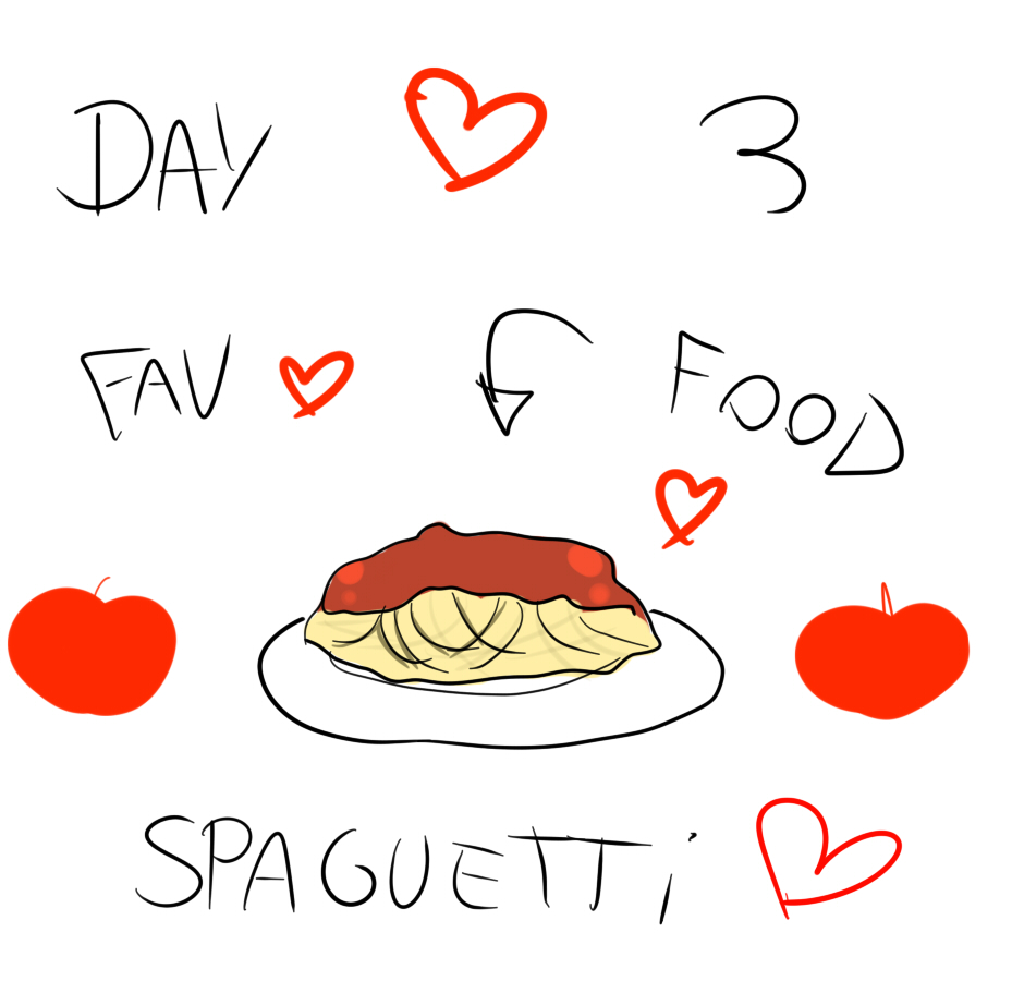 30 days drawing challenge - Day 3 fav food