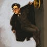 Harold Lloyd in a Hanging Coat