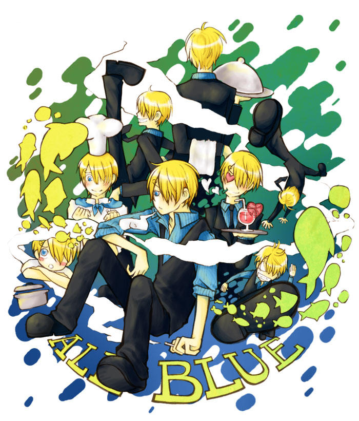 Onepiece : All Blue by kim57n on DeviantArt