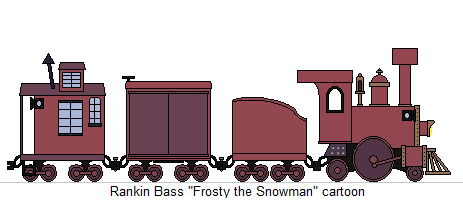 Snowman Racing A Train Frosty The Snowman Train