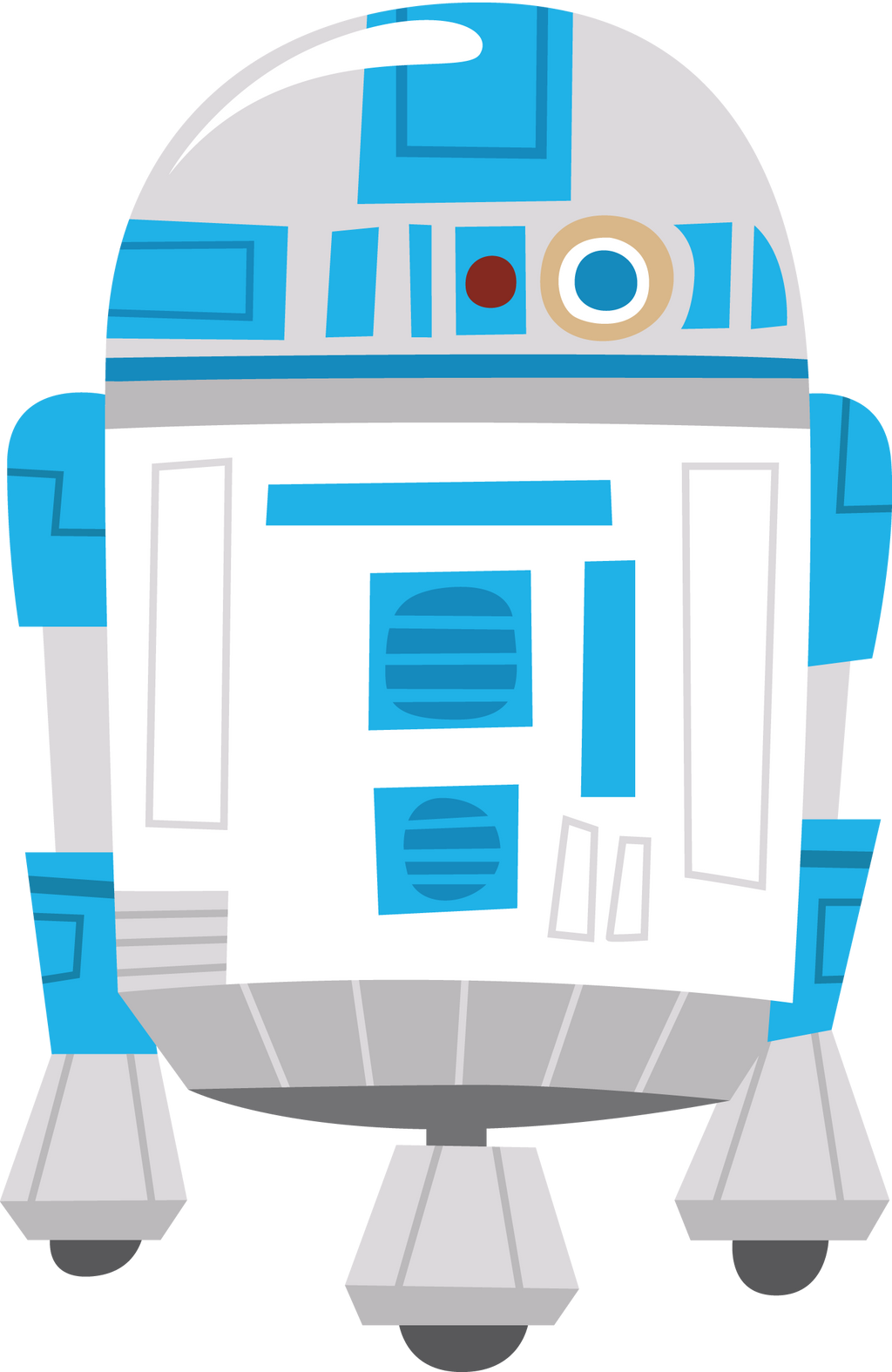 R2D2 by Chrispix326 on DeviantArt