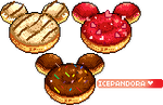 Mickey Mouse Donut by Ice-Pandora