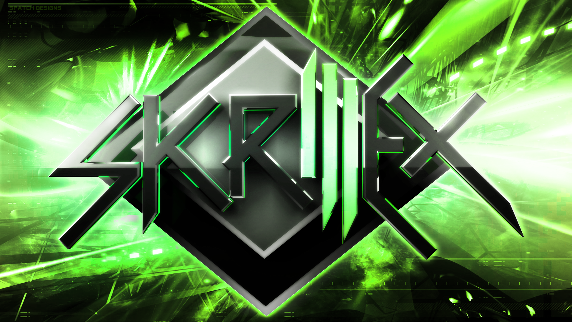 Skrillex Wallpaper Green by SpatchDesigns on DeviantArt Skrillex Wallpaper Green by SpatchDesigns on DeviantArt