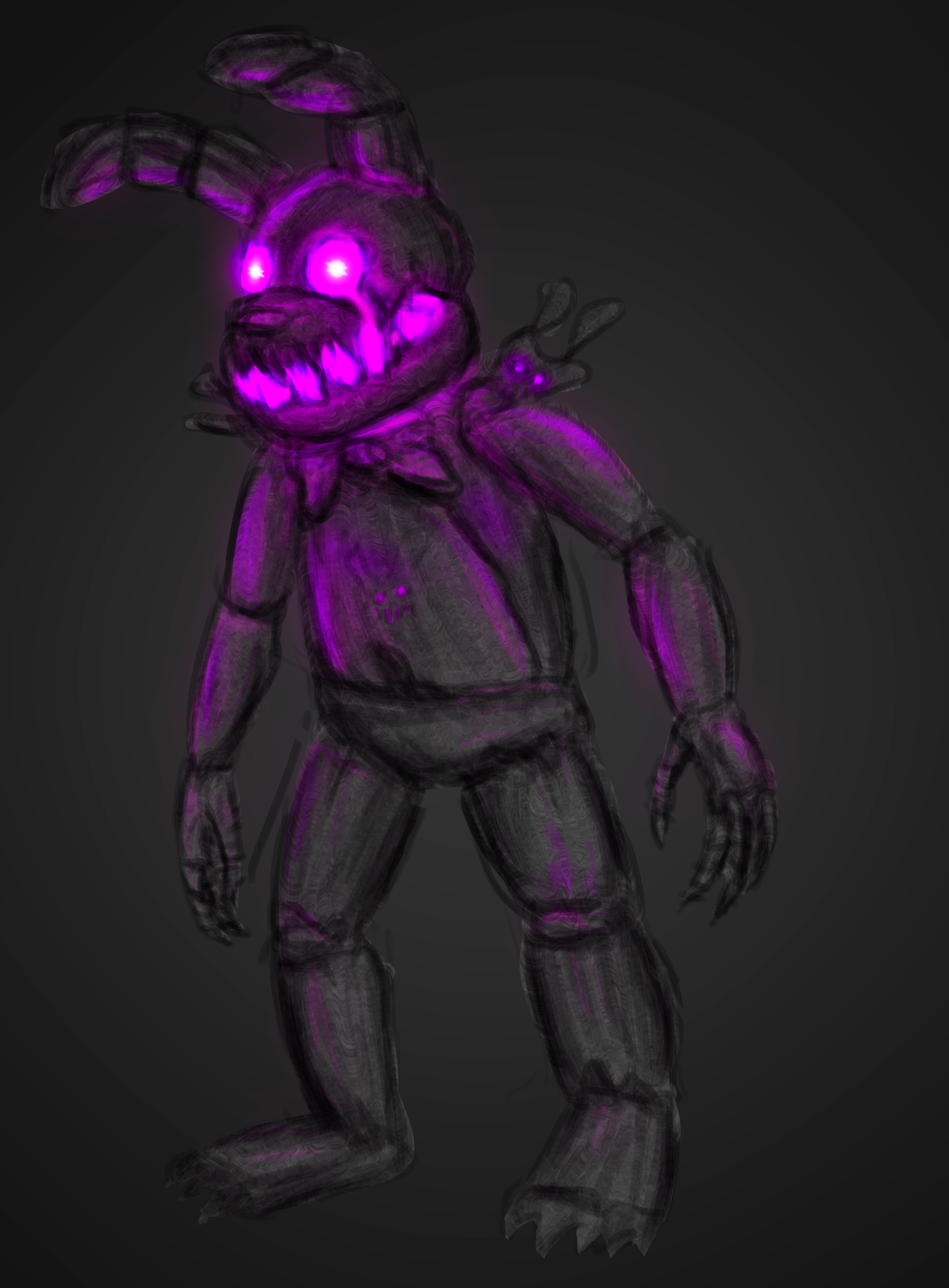 Glitchtrap (FNAF fanart) by EmNightSith on DeviantArt