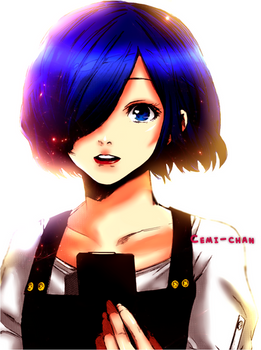 Tokyo Ghoul RE Touka Kirishima Manga Color