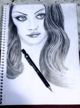 Mila Kunis Sketch