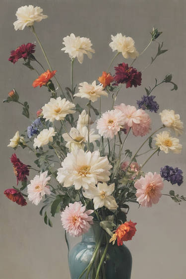 Flowers in Vase 13