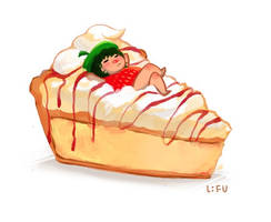 Strawberry Cream Pie