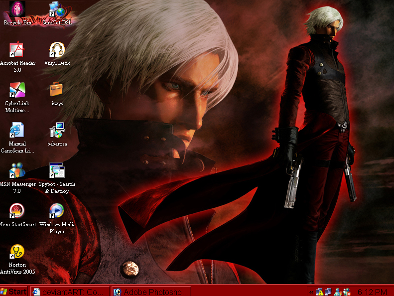 My Devil May Cry Desktop