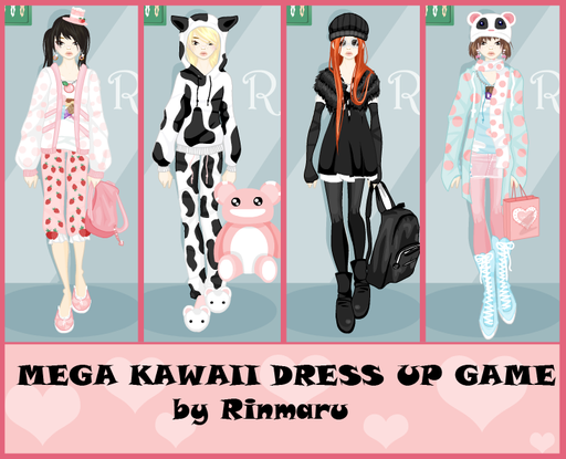 Mega kawaii dress up game