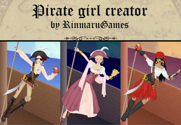 Pirate girl creator game