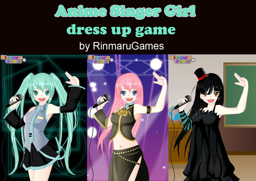 Hot anime girl dress up games