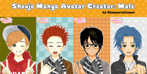 Shoujo Manga Avatar Creator:Male