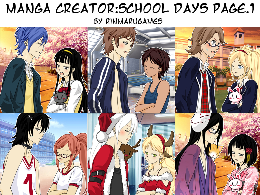 Manga creator School Days :  by Rinmaru on DeviantArt