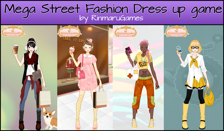 Mega Street fashion dress up game V.3