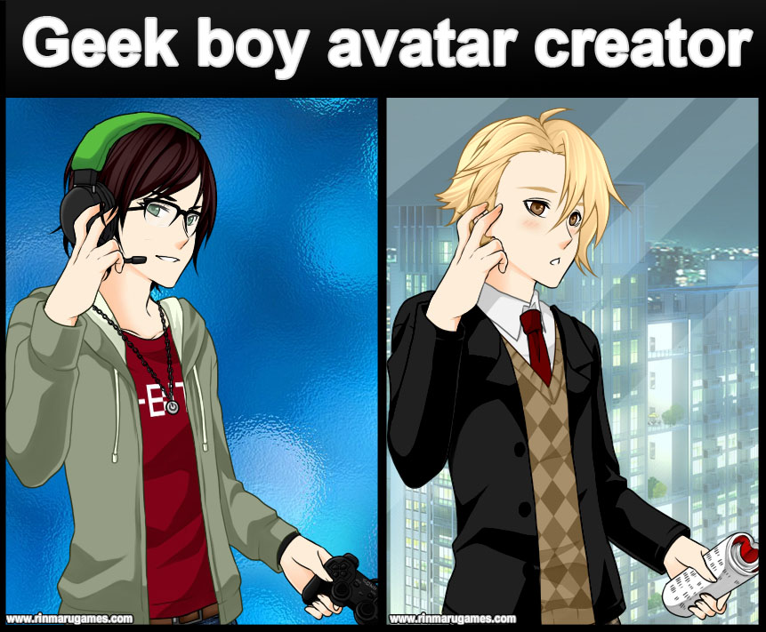 Geek boy avatar creator