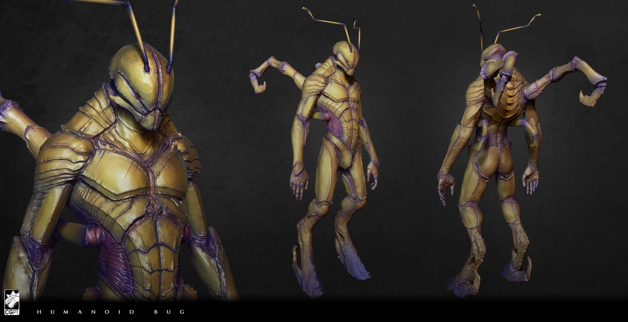 Bug Bodycraft Humanoid Bug concept by CGPTTeam on DeviantArt