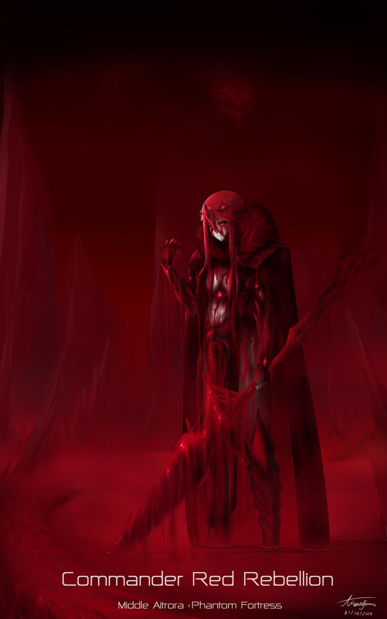 The Red Command Evolution Razil Commander Red Rebellion by ATKimochiii on DeviantArt