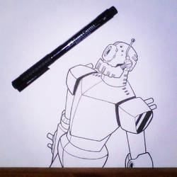 Robot Pen Drawing