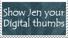 Digital Thumbshare Stamp