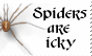 Icky Spiders Stamp