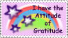 Attitude of Gratitude Stamp