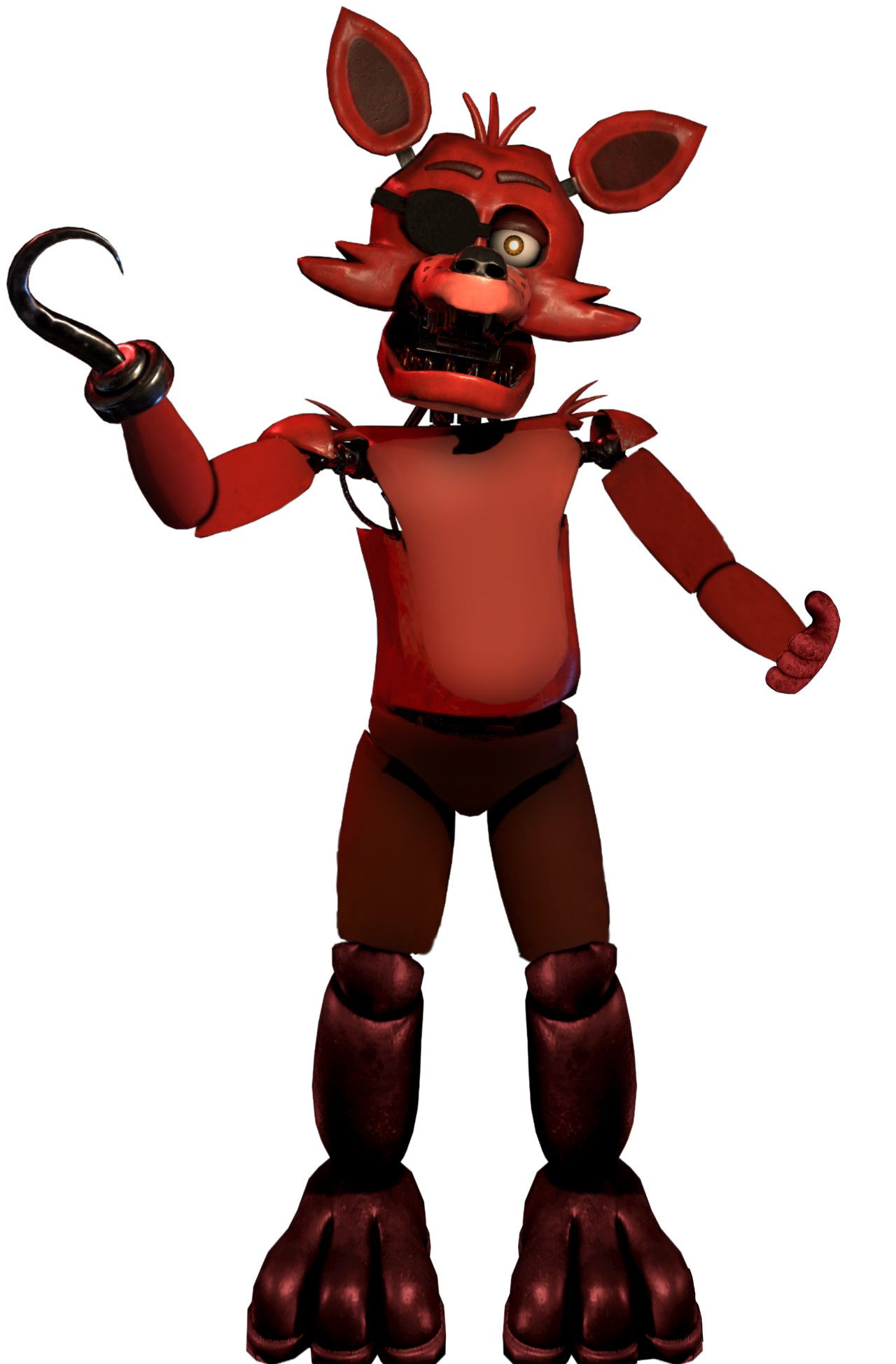 Fixed fnaf 1 foxy by sharptoothedits on DeviantArt