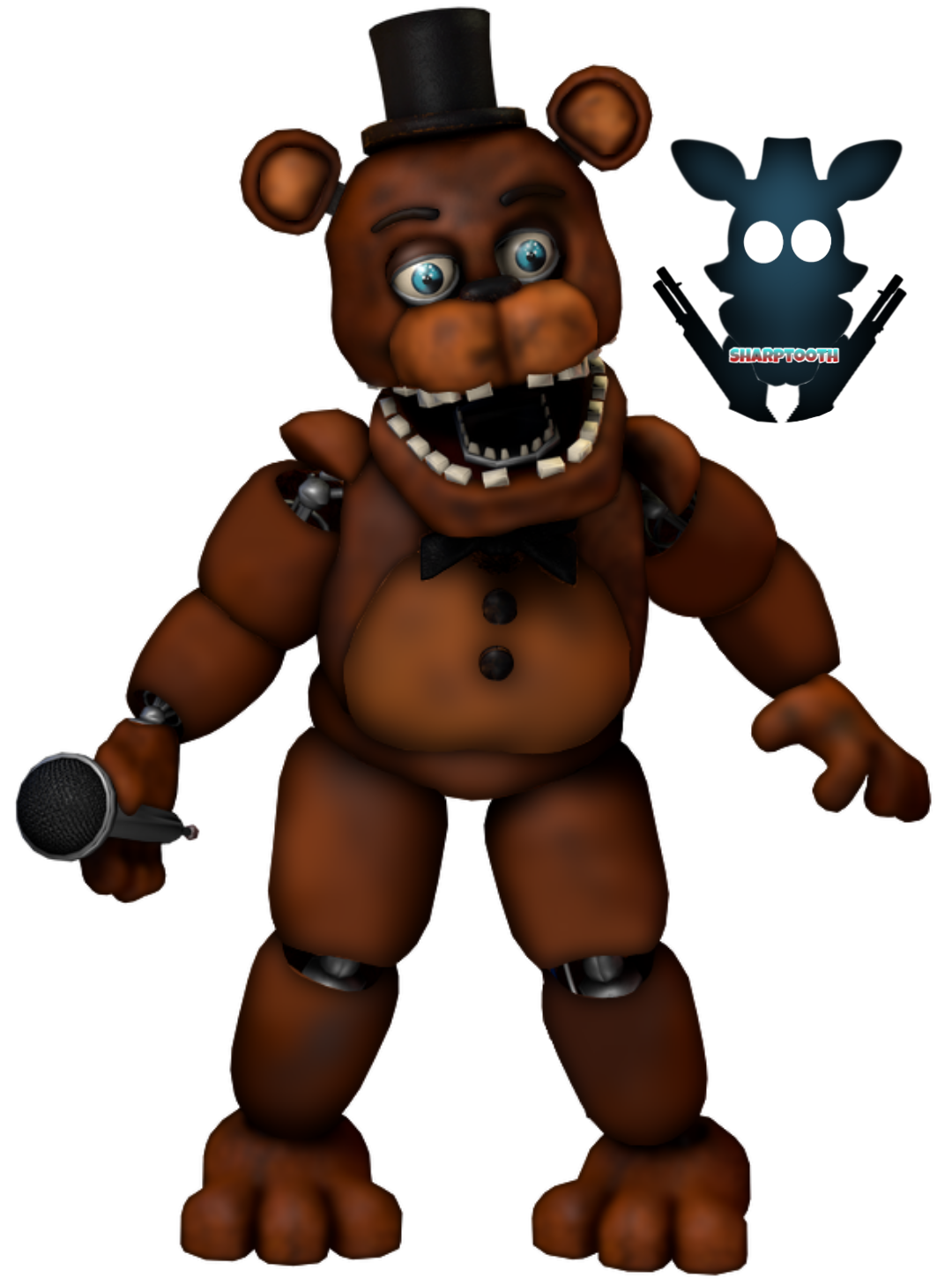 Fnaf 1 freddy by sharptoothedits on DeviantArt