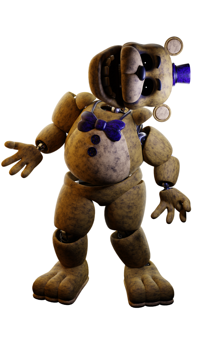 FNAF 1: FREDDY FAZBEAR FULL BODY V.4 by Estevamgamer on DeviantArt