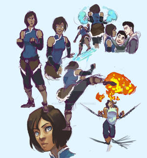 Korra Sketches