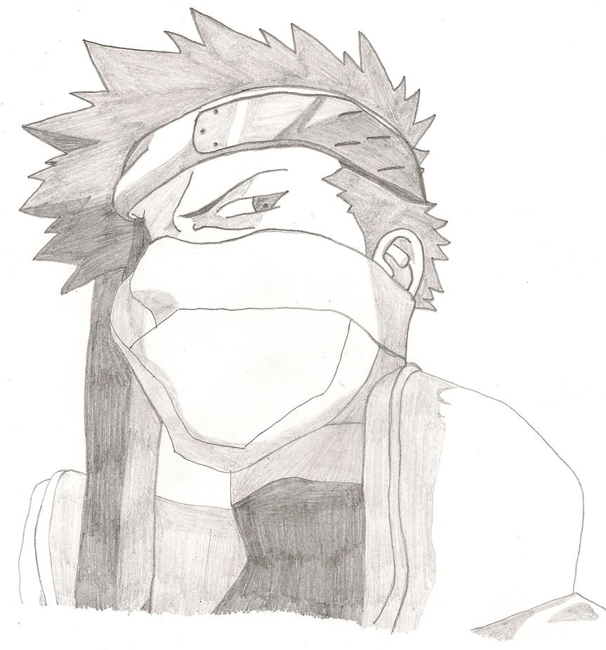 Раскраска Забуза лицо