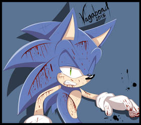 AT: Wounded Sonic by VagabondWolves