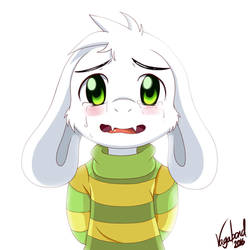 Crying Asriel