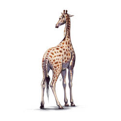 #Draw30Animals 10: Elegant - Giraffe