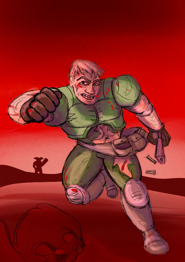 Doomguy by Cocolypse on DeviantArt