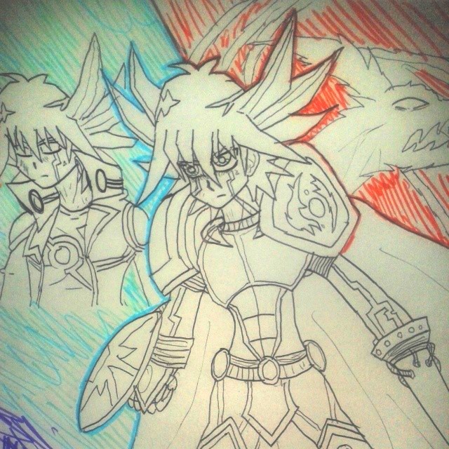 Yusei's Crimson Armor