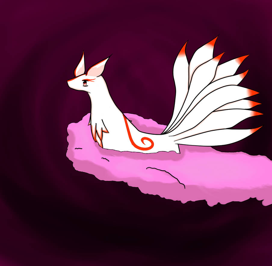 Spring Kitsune by GeloxLP on DeviantArt