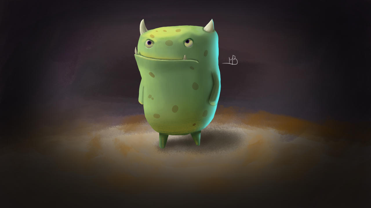 Petit monstre by minibull3 on DeviantArt