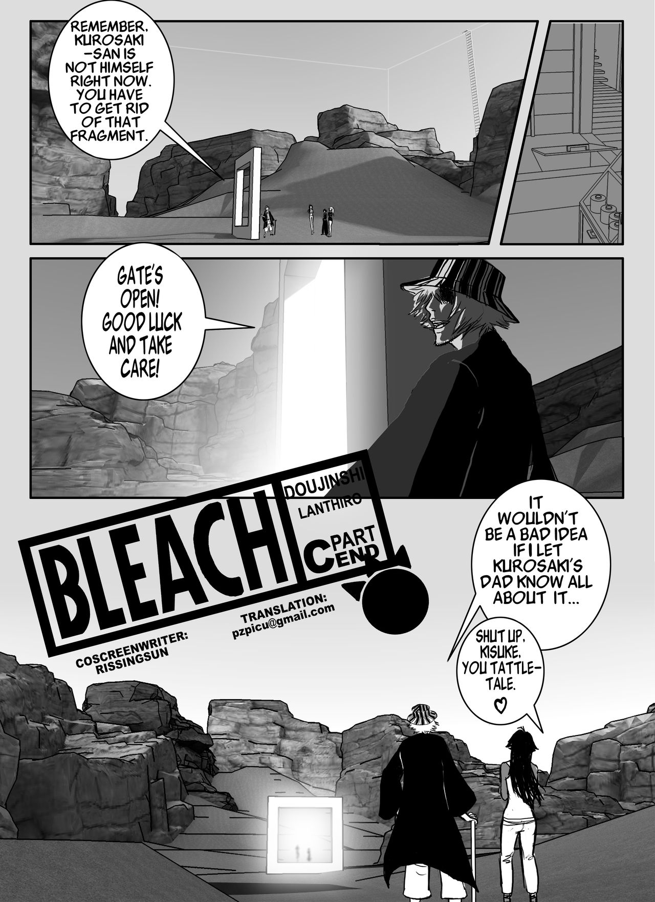 BLEACH fanmanga The White Queen Bee 062