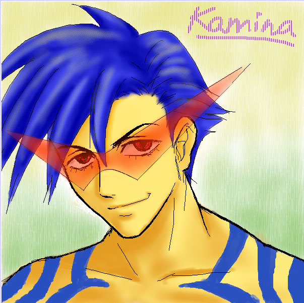 oekaki 1st try - Kamina