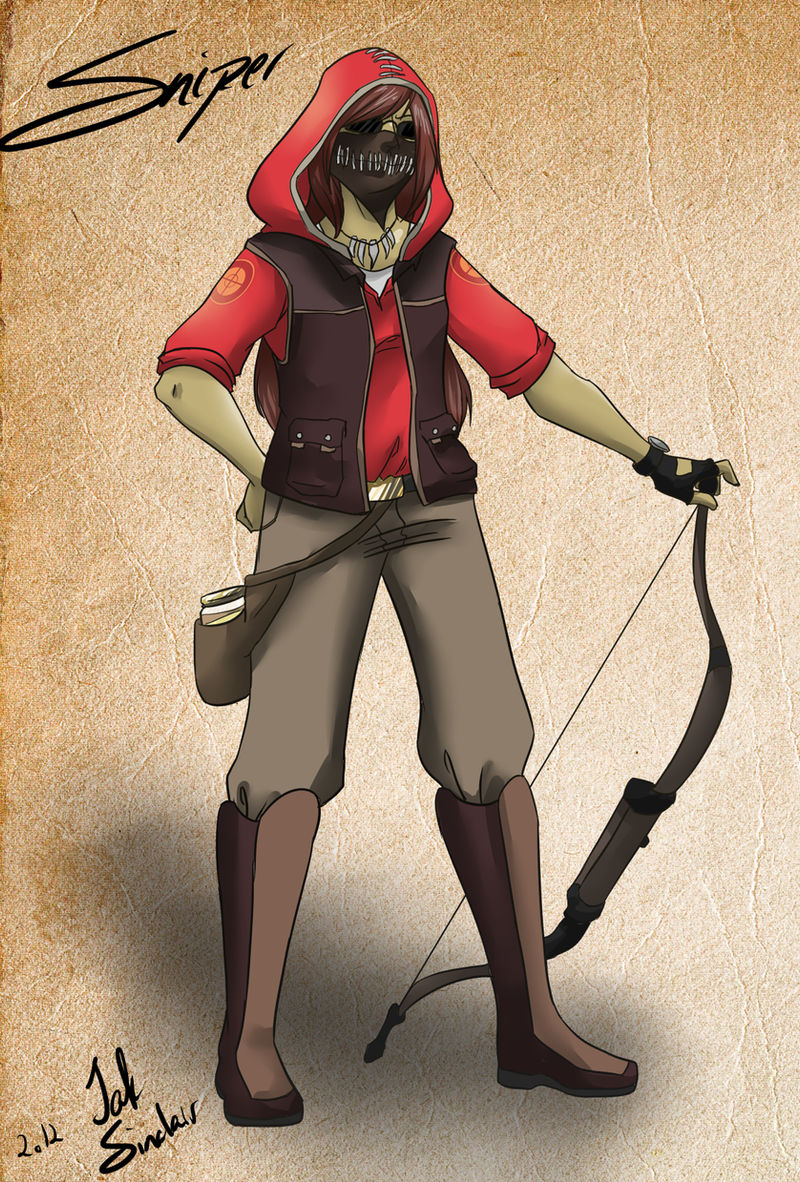 Late Night TF2 - RED Sniper by ChannelerJaydin on DeviantArt