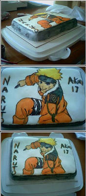 Naruto Cake - A-kon 17 2006