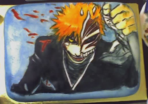 Bleach Ichigo Hollow Mask Cake