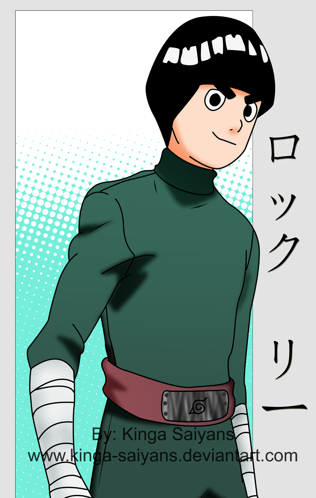 Naruto'wa seria - Rock Lee