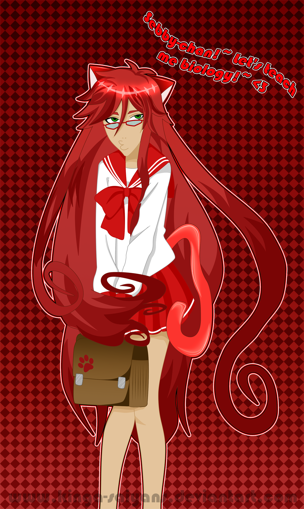 Grell in Seifuku