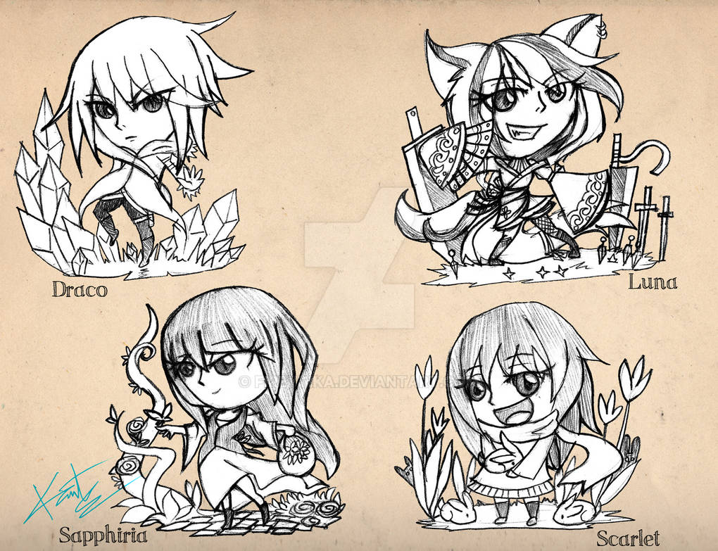 Chibi Chibi Chibi by fireytika Chibi Chibi Chibi by fireytika