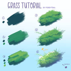 Grass Tutorial 2 by fireytika